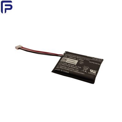 3.8V 1250mAh Ultrathin Rechargeable Lithium Polymer Batteries 7.67mm Thickness