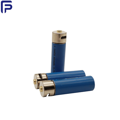 PCB Li Ion AA USB Rechargeable Battery 18650 650mAh PVC Material ROHS Certificate