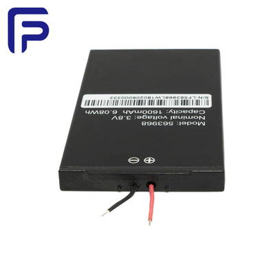 563968 Rechargeable Li Ion Polymer Battery , 3.8 V Lithium Ion Battery With PCB