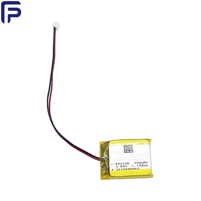 Bluetooth 3.7V Rechargeable Lithium Polymer Battery 245mAh For Medical Device ODM