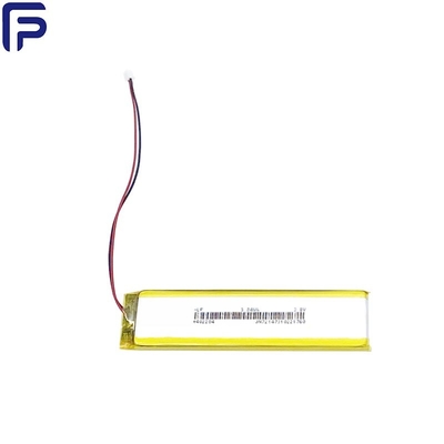 3.7 V Rechargeable Lithium Polymer Battery 930mAh For Heating Belly Button