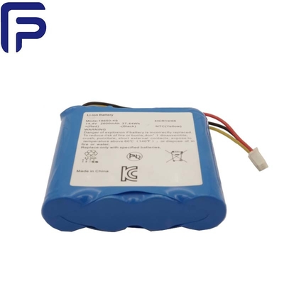 7.4V 5000mAh18650 ক্যামেরা কেসি সার্টিফিকেট জন্য লিথিয়াম আয়ন ব্যাটারি প্যাক